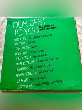 Vintage Columbia “Our Best To You”- Vinyl
